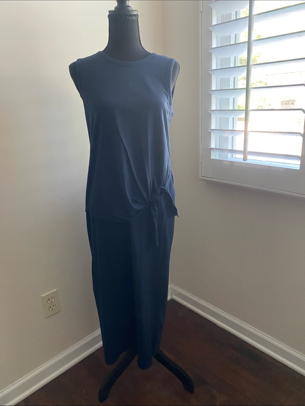 Theory Navy Sleeveless Dress